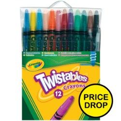 Crayola Twistable Crayons 12Pc