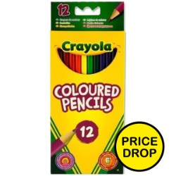 Crayola Coloured Long Pencils 12 Pc