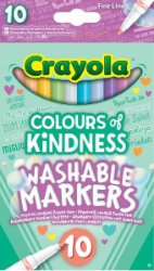 Crayola 10 Colours of Kindness Markers