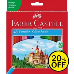Faber Castell Eco Colour Pencils Box Of 48