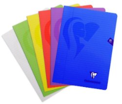 Clairefontaine Notebook stapled lined 40 sh_ 21 x 29_7cm