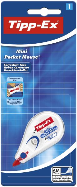 Tippex Mini Pocket Mouse Carded