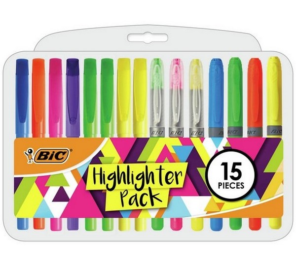 BIC Highlighter (15pcs)