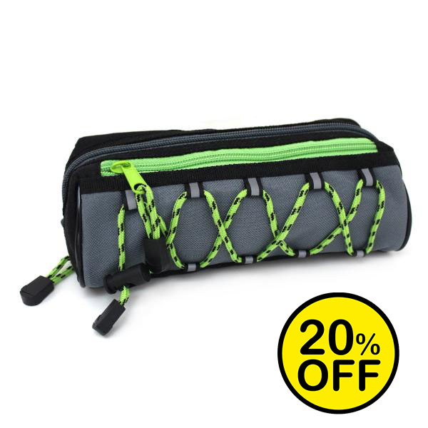 Grey Elastic Sport Pencil Case 2024