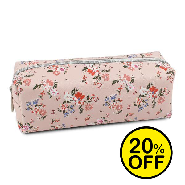 Floral Pink Pencil Case 2024