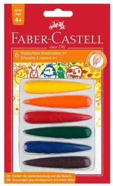 Faber Castell First Grip Crayon Box 6