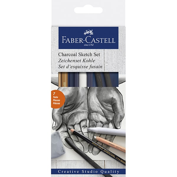 Faber Castell Charcoal Sketch Set 7Pc