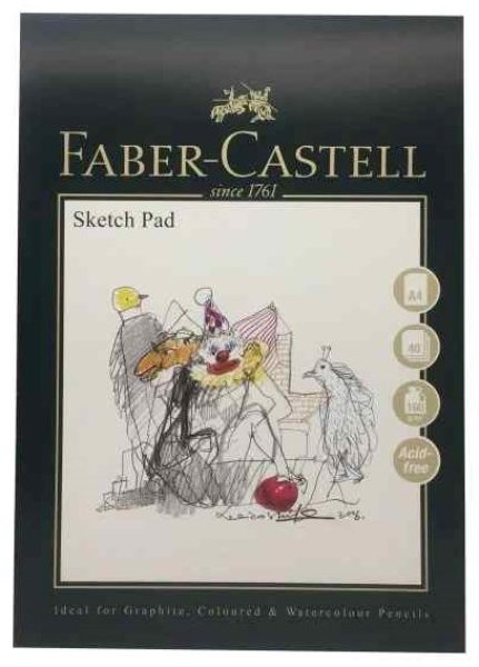 Faber Castell Sketch Pad A4 40 Sheets