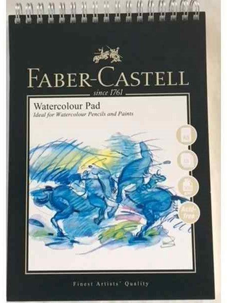 Faber Castell A5 Watercolour Pad 300Gsm 10 Sheets