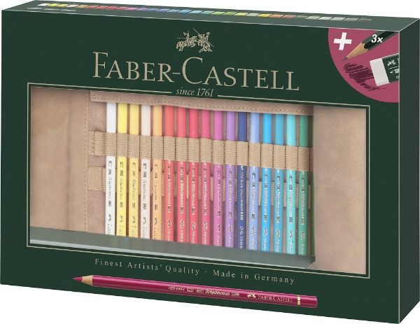 Faber Castell Polychromos Coloured Pencils Roll