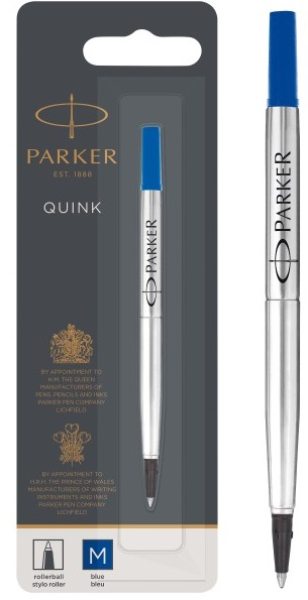 Parker Rollerball Refills Blue Medium