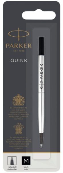 Parker Rollerball Refills Black Medium