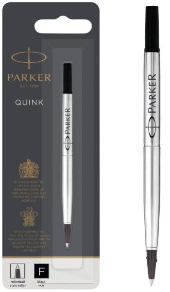 Parker Rollerball Refills Black Fine