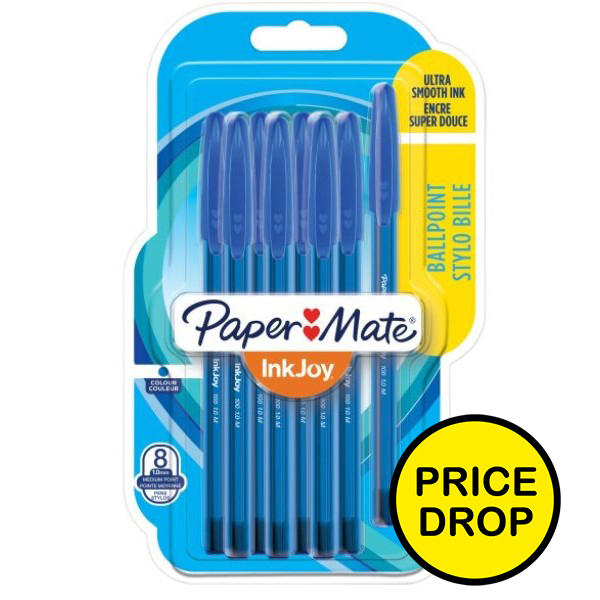 PaperMate Inkjoy Pens BL8 Blue