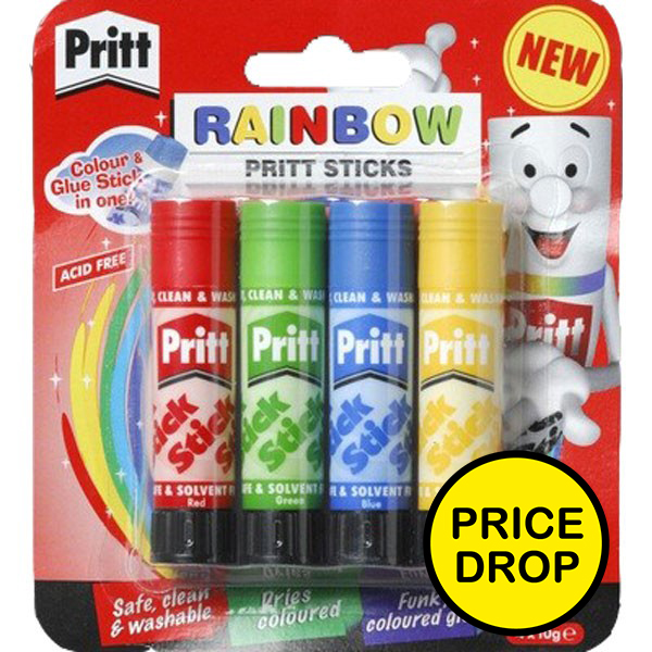 Pritt Fun Colors 10g 4pk