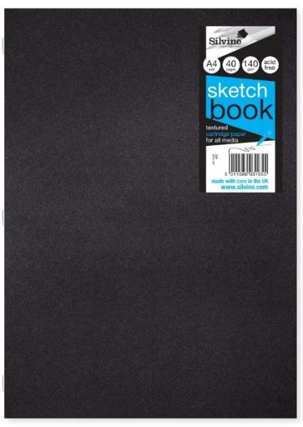 A4 40 Sheet 130gsm Cartridge Paper Field Sketch Book Laminat