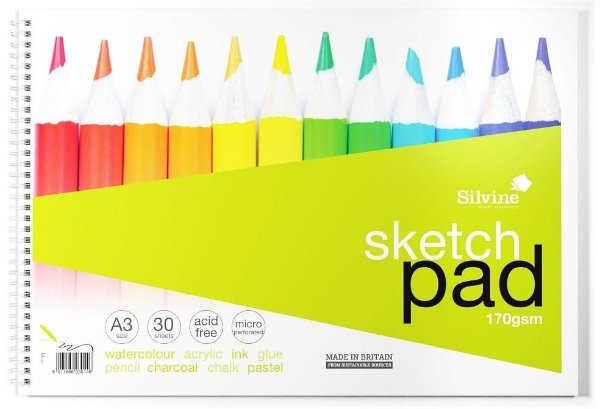 A3 170Gsm Sketch Pad 30 Sheet Twinwire