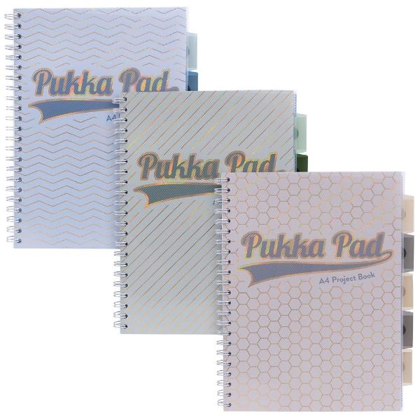 Pukka Haze A4 Project Book Assorted