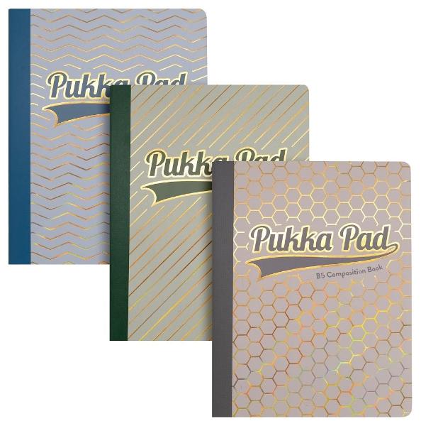 Pukka Haze B5 Composition Books Asstd