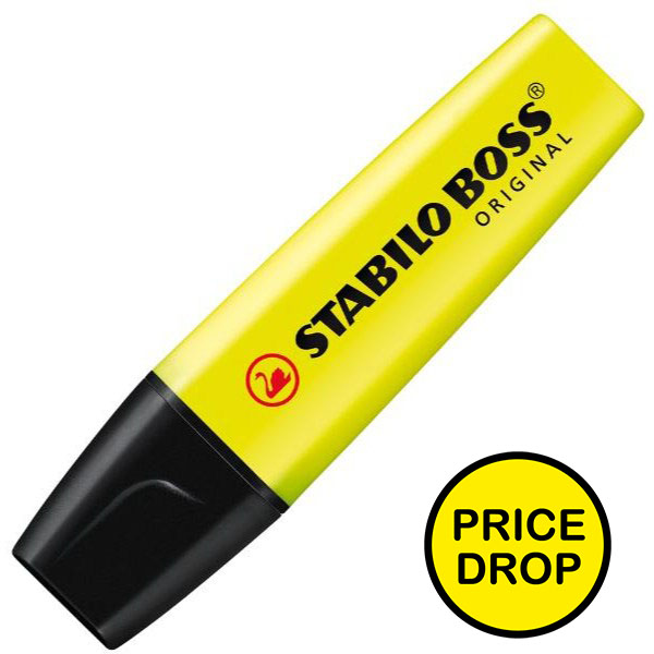 STABILO BOSS ORIGINAL - yellow - highlighter