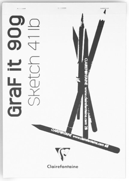 Clairefontaine Graf'iT sketch pad A4