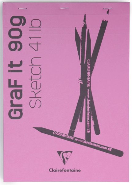 Clairefontaine Graf'iT sketch pad A6