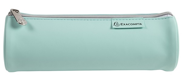 Exacompta Pencil case round PU 4 assorted colours