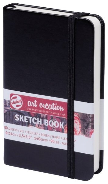 Royal Talens Art Creation Sketchbook Black 9X14 160G