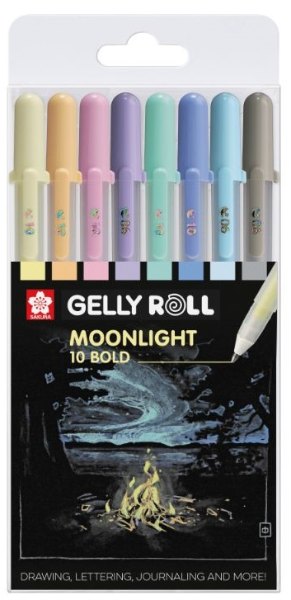 Sakura Gelly Roll Pens - Moonlight Pastel | 8 colours