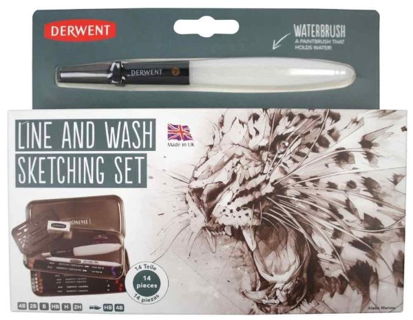 Derwent Line & Wash Sketching set