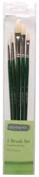 Elements Oil LH Brushes - 5PK