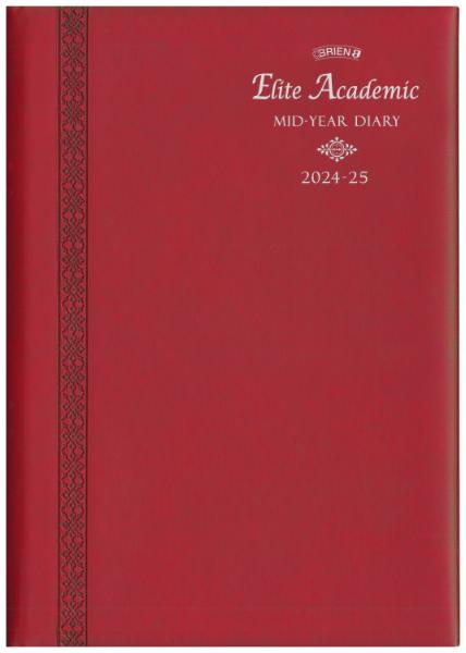 O' Brien - Academic Deluxe Diary A4 Page per day