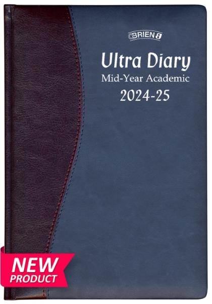 O' Brien - Academic A5 1 Day Per Page ULTRA Duo Diary 2025