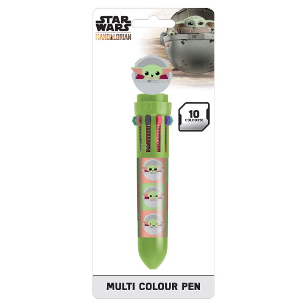 Star Wars The Mandalorian Multi Coloured Pen