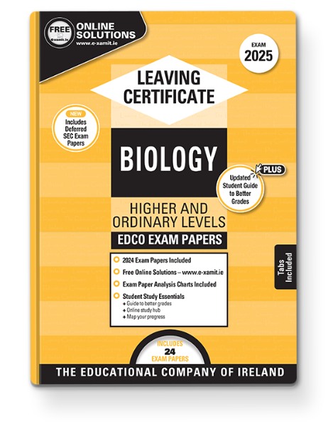 Biology Ordinary & Higher Past Papers & Solutions Lc 2025 Ex