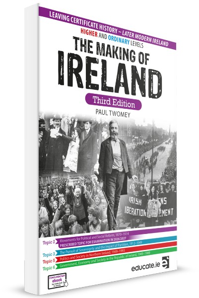 Making Of Ireland Third Edition (Hl&Ol) Lc History textbook