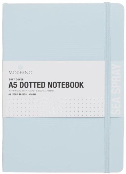 WHS ED Mod A5 Dotted Soft Seaspray Notebook