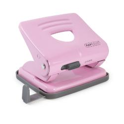 Rapesco 825 2-Hole Metal Punch  25 Sheets - Candy Pink