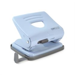 Rapesco 825 2-Hole Metal Punch  25 Sheets - Powder Blue