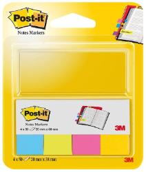 Post-it Notes Markers  Assorted Ultra Colours 4 Pads