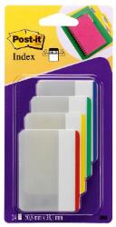 Post-it Index Strong Filing Tabs  Large  4 Assorted Colours